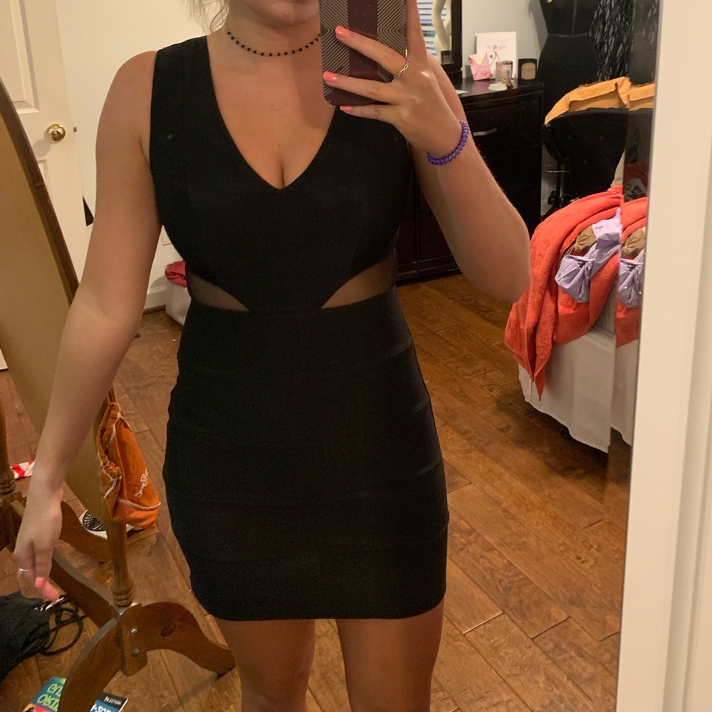 Black semi formal dress